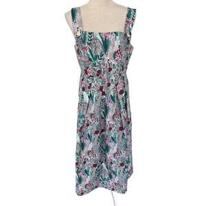 Beulah Style Maxi Dress Floral Size Large EUC